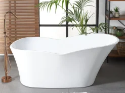 Vasca da bagno freestanding DULCINA 170 x 80 cm Bianco