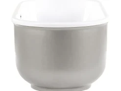 Vasca da bagno freestanding PINEL 170 x 80 cm Argento