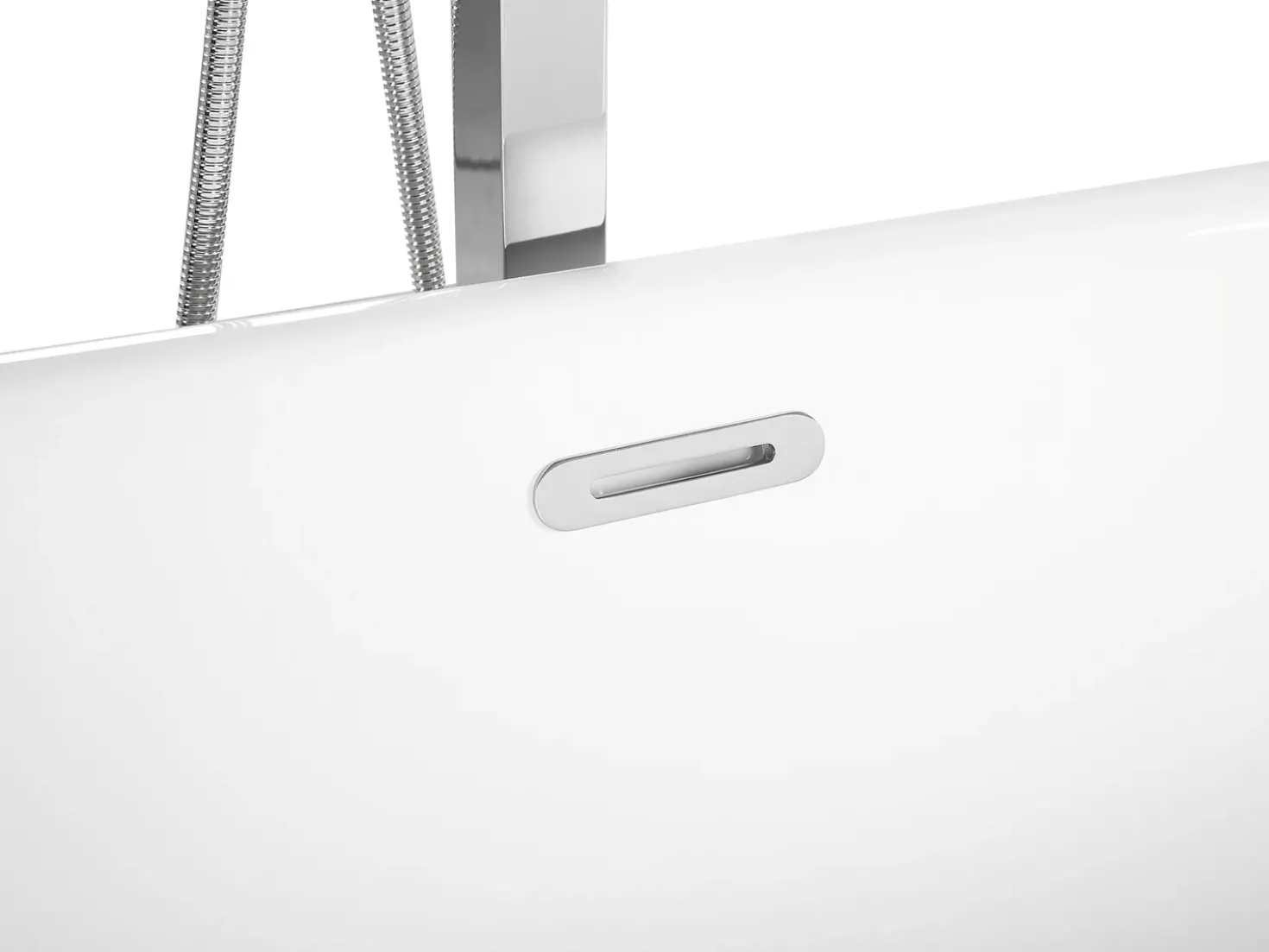 Vasca da bagno freestanding PINEL 170 x 80 cm Argento