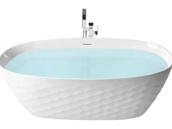 Vasca da bagno freestanding CHUBUT 170 x 80 cm Bianco