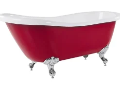Vasca da bagno freestanding CAYMAN 153 x 77 cm Rosso