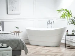 Vasca da bagno freestanding BUENAVISTA 170 x 73 cm Bianco