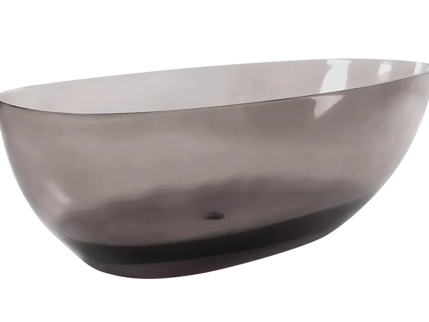 Vasca da bagno freestanding BLANCARENA 170 x 78 cm Nero