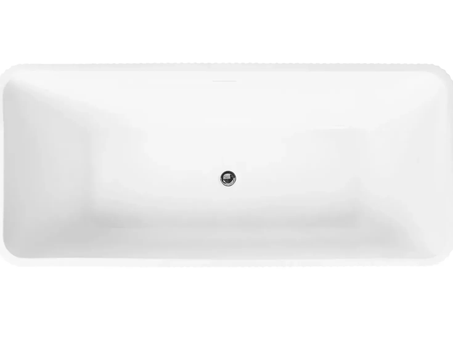 Vasca da bagno freestanding ATCAMA 170 x 75 cm Bianco