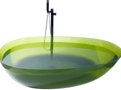 Vasca da bagno freestanding BLANCARENA 170 x 78 cm Verde