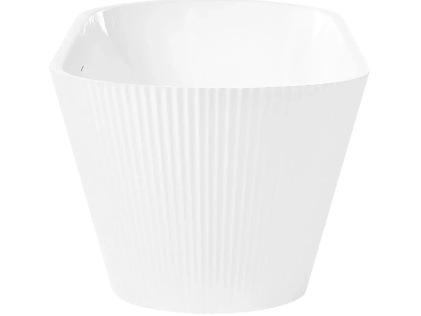 Vasca da bagno freestanding POTOSI 169 x 77 cm Bianco