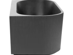 Vasca da bagno GOCTA 170 x 80 cm Nero