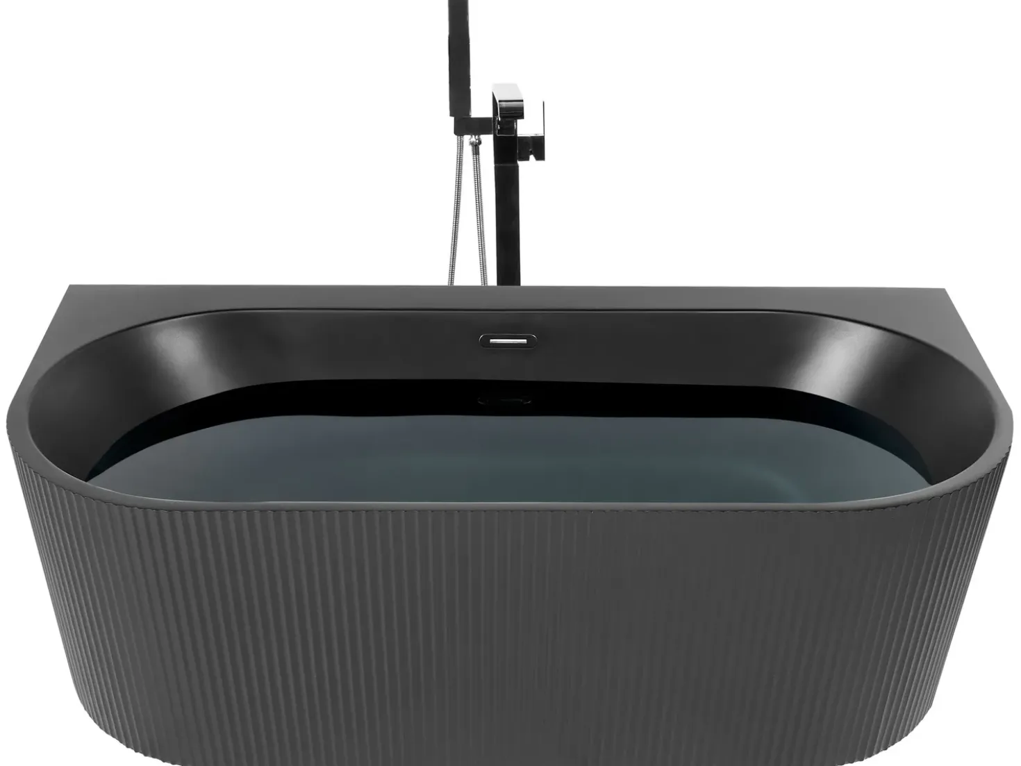 Vasca da bagno GOCTA 170 x 80 cm Nero