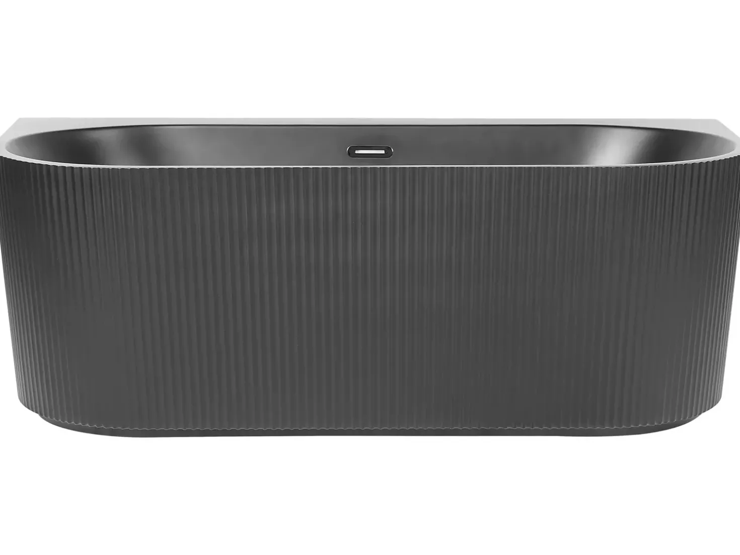 Vasca da bagno GOCTA 170 x 80 cm Nero