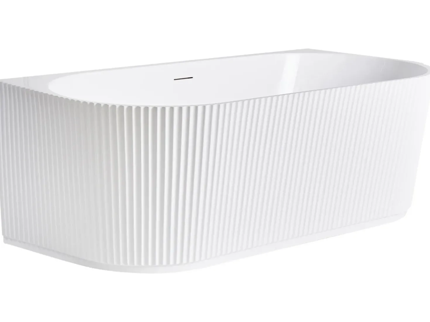 Vasca da bagno GOCTA 170 x 80 cm Bianco