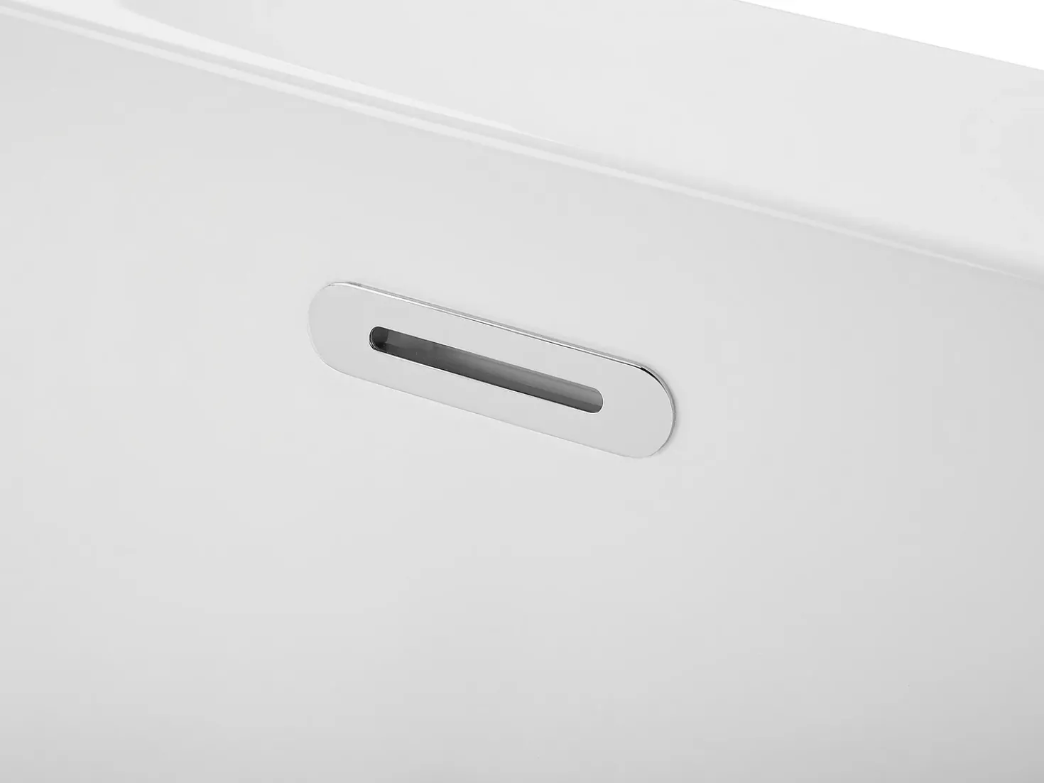 Vasca da bagno HARVEY 170 x 80 cm Nero/Bianco