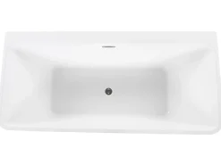 Vasca da bagno HASSEL 170 x 80 cm Nero