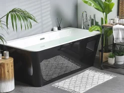 Vasca da bagno HASSEL 170 x 80 cm Nero