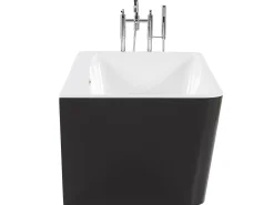 Vasca da bagno HASSEL 170 x 80 cm Nero