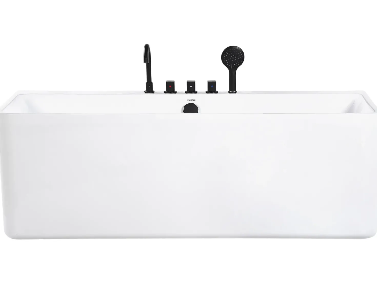 Vasca da bagno QUATRE 170 x 75 cm Bianco