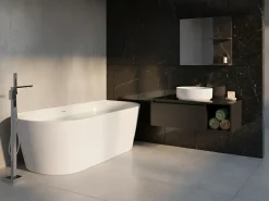 Vasca da bagno RENACA 170 x 79 cm Bianco