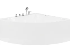 Vasca idromassaggio angolare ISLITA 187 x 133 cm Bianco