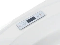 Vasca idromassaggio angolare con LED MILANO con altoparlante Bluetooth integrato 181 x 150 cm Bianco
