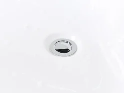 Vasca idromassaggio angolare CARTAGENA 220 x 160 cm Bianco