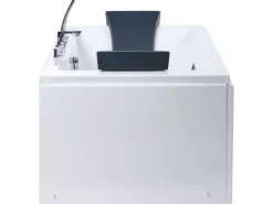 Vasca idromassaggio angolare con LED HAWES 180 x 90 cm Bianco