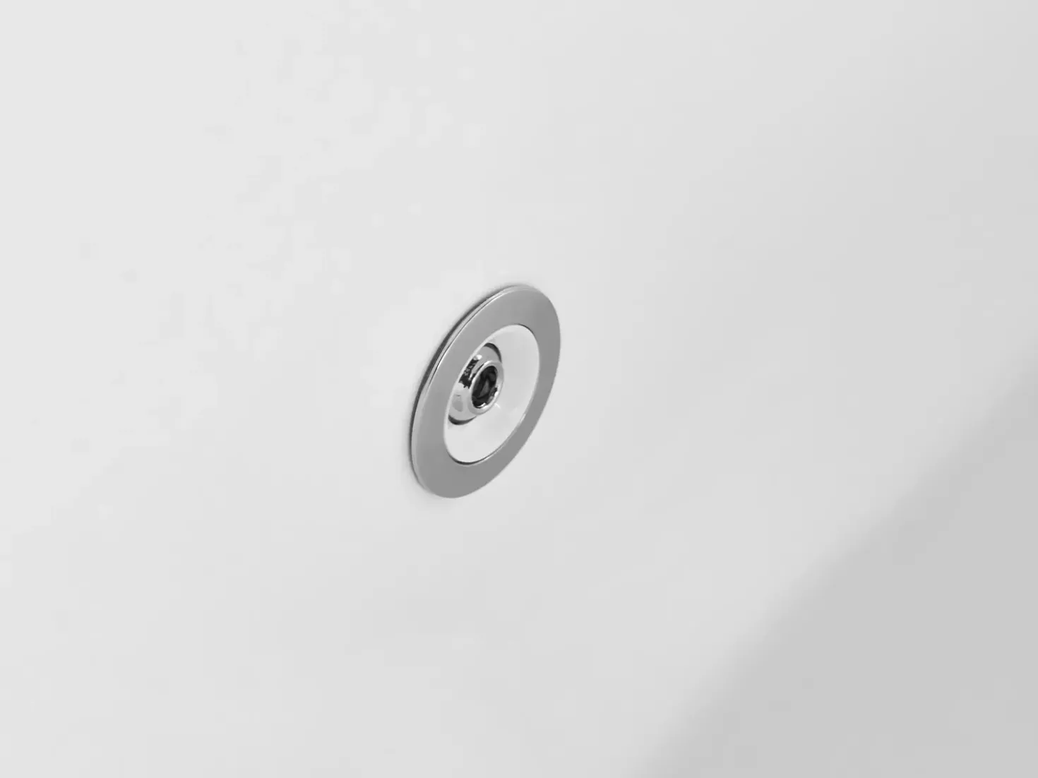 Vasca idromassaggio angolare con LED CAURA Lato destro 175 x 80 cm Bianco