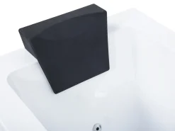 Vasca idromassaggio angolare con LED GALLEY 170 x 75 cm Bianco