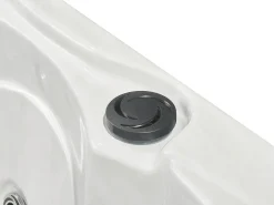 Vasca idromassaggio da esterno con LED TULAROSA Bianco