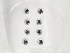 Vasca idromassaggio da esterno con LED TULAROSA Bianco