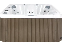 Vasca idromassaggio da esterno con LED CALIMA Bianco