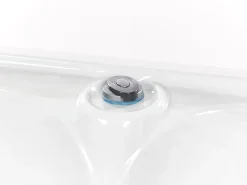 Vasca idromassaggio da esterno con LED CALIMA Bianco