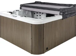 Vasca idromassaggio da esterno con LED VILLARRICA Bianco