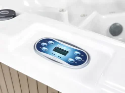 Vasca idromassaggio da esterno con LED VILLARRICA Bianco
