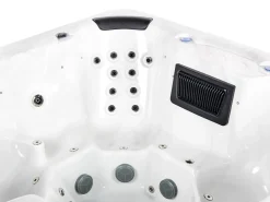 Vasca idromassaggio da esterno con LED VILLARRICA Bianco
