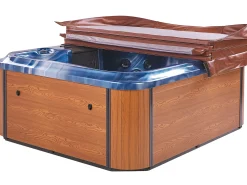 Vasca idromassaggio da esterno con LED ARCELIA Blu