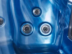 Vasca idromassaggio da esterno con LED ARCELIA Blu