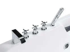 Vasca idromassaggio SAYULA Lato Sinistro 170 x 80 cm Bianco