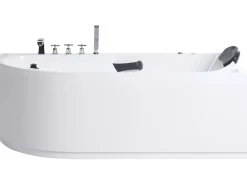 Vasca idromassaggio SAYULA Lato Sinistro 170 x 80 cm Bianco