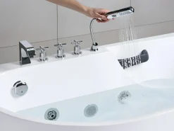 Vasca idromassaggio SAYULA Lato Sinistro 170 x 80 cm Bianco