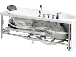 Vasca idromassaggio SAYULA Lato Sinistro 170 x 80 cm Bianco