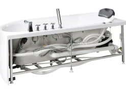 Vasca idromassaggio SAYULA Lato destro 170 x 80 cm Bianco