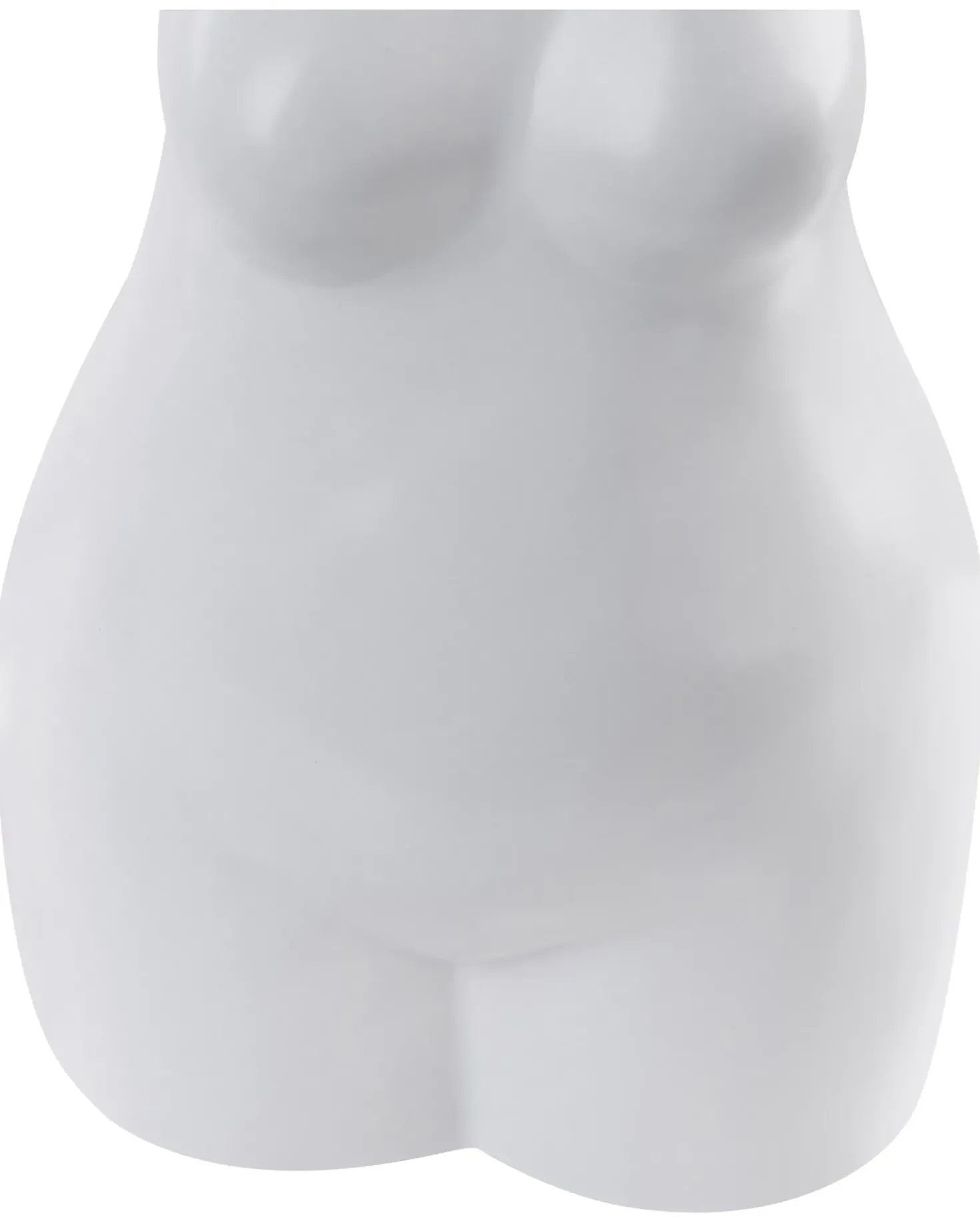 Vaso da fiori AIGIO Ceramica 25 cm Bianco