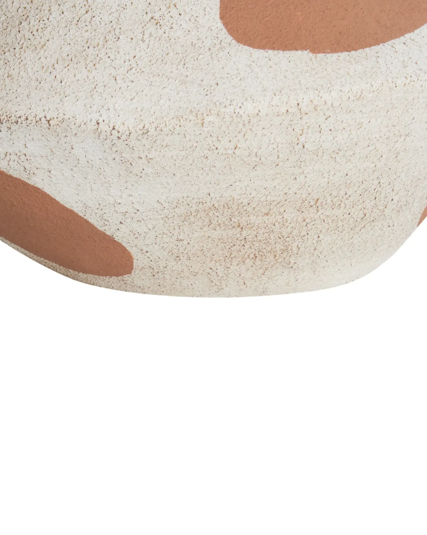Vaso da fiori ALOSIDAE Gres porcellanato 19 cm Beige chiaro