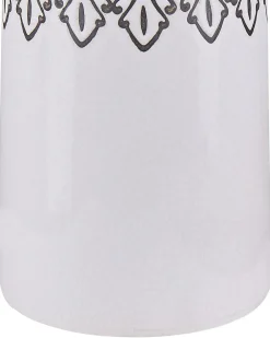 Vaso da fiori AMISOS Gres porcellanato 25 cm Bianco