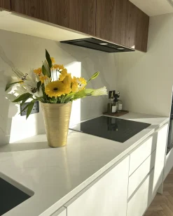 Vaso da fiori AMRIT Metallo 31 cm Oro