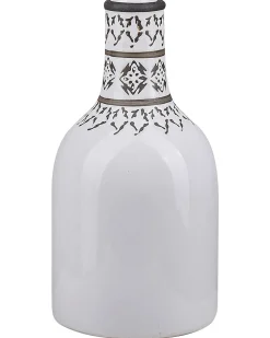 Vaso da fiori ANKON Gres porcellanato 25 cm Bianco