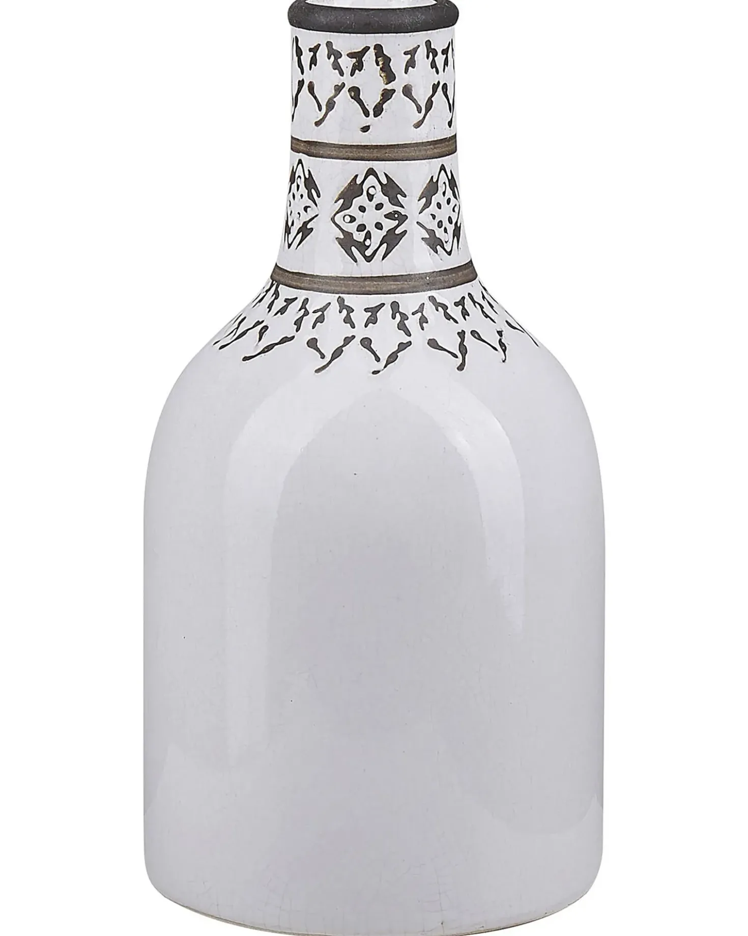 Vaso da fiori ANKON Gres porcellanato 25 cm Bianco