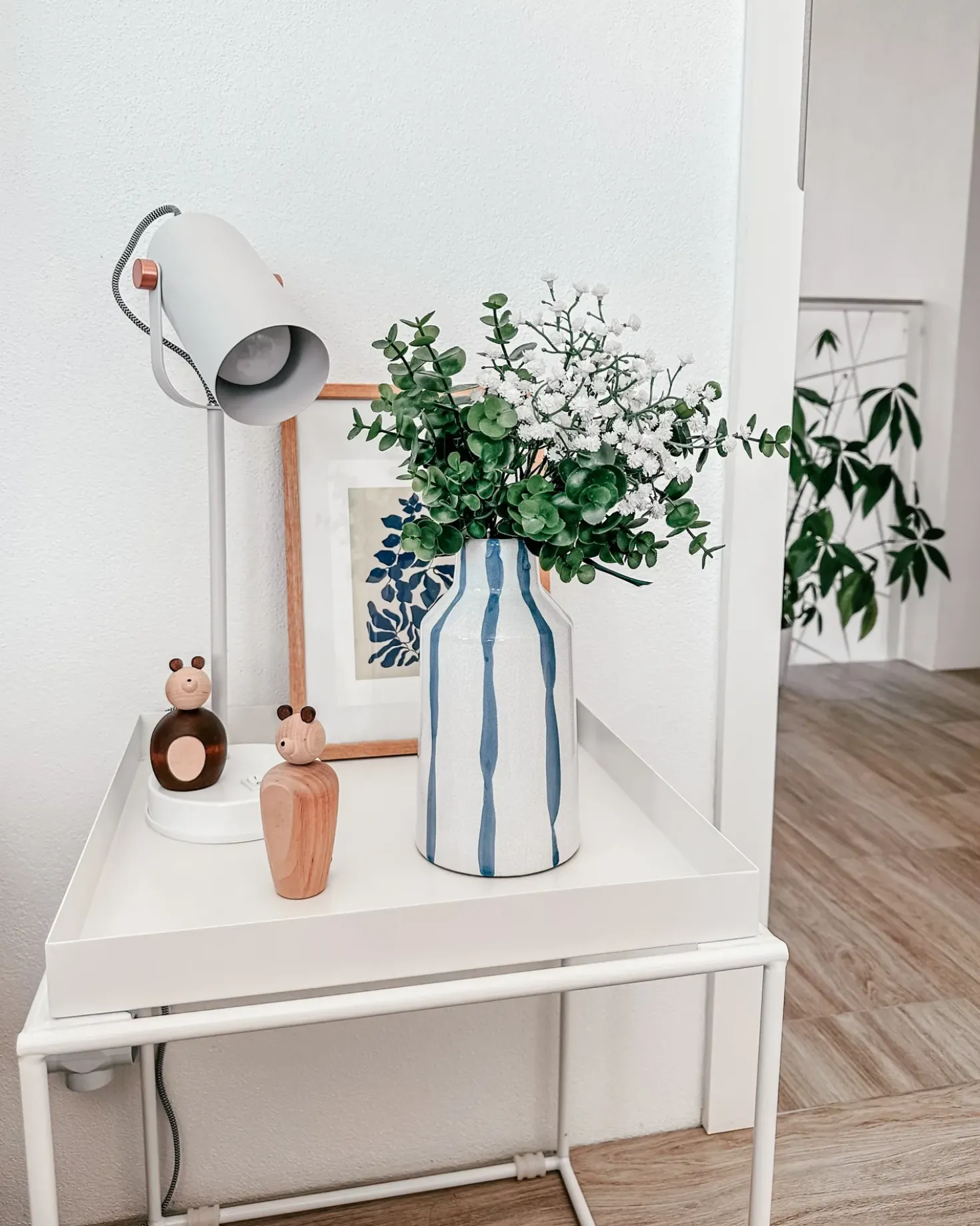 Vaso da fiori ASSUS Gres porcellanato 22 cm Bianco