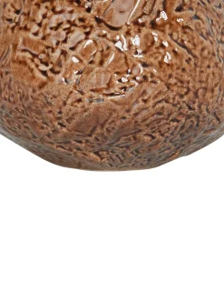 Vaso da fiori BETTA Gres porcellanato 22 cm Marrone