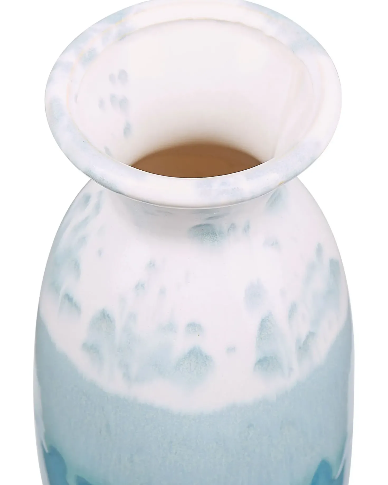 Vaso da fiori CHALCIS Gres porcellanato 25 cm Blu