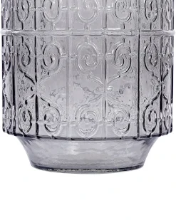 Vaso da fiori DIKELLA Vetro 33 cm Grigio
